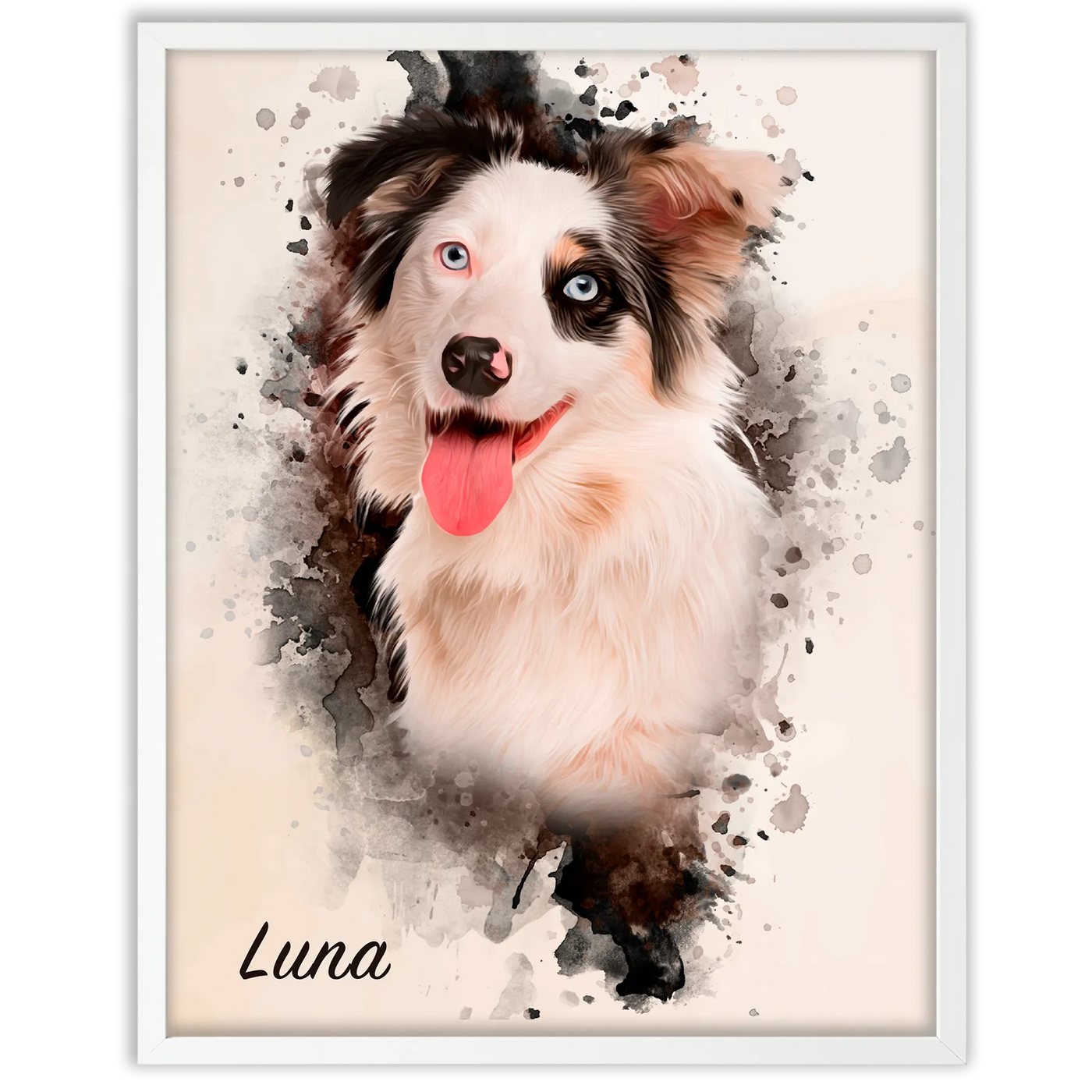 Retrato mascota personalizado