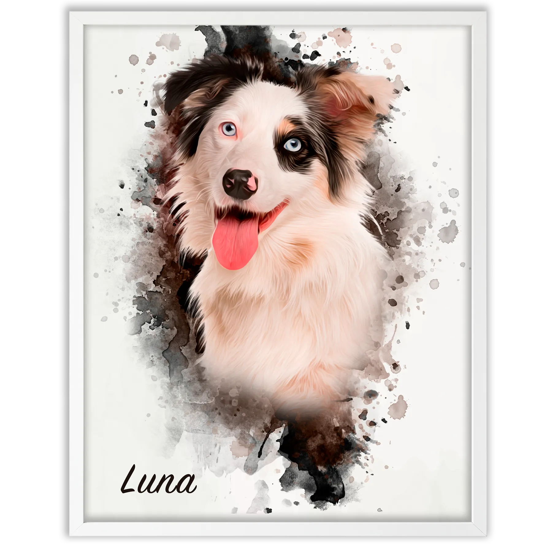 Retrato mascota personalizado