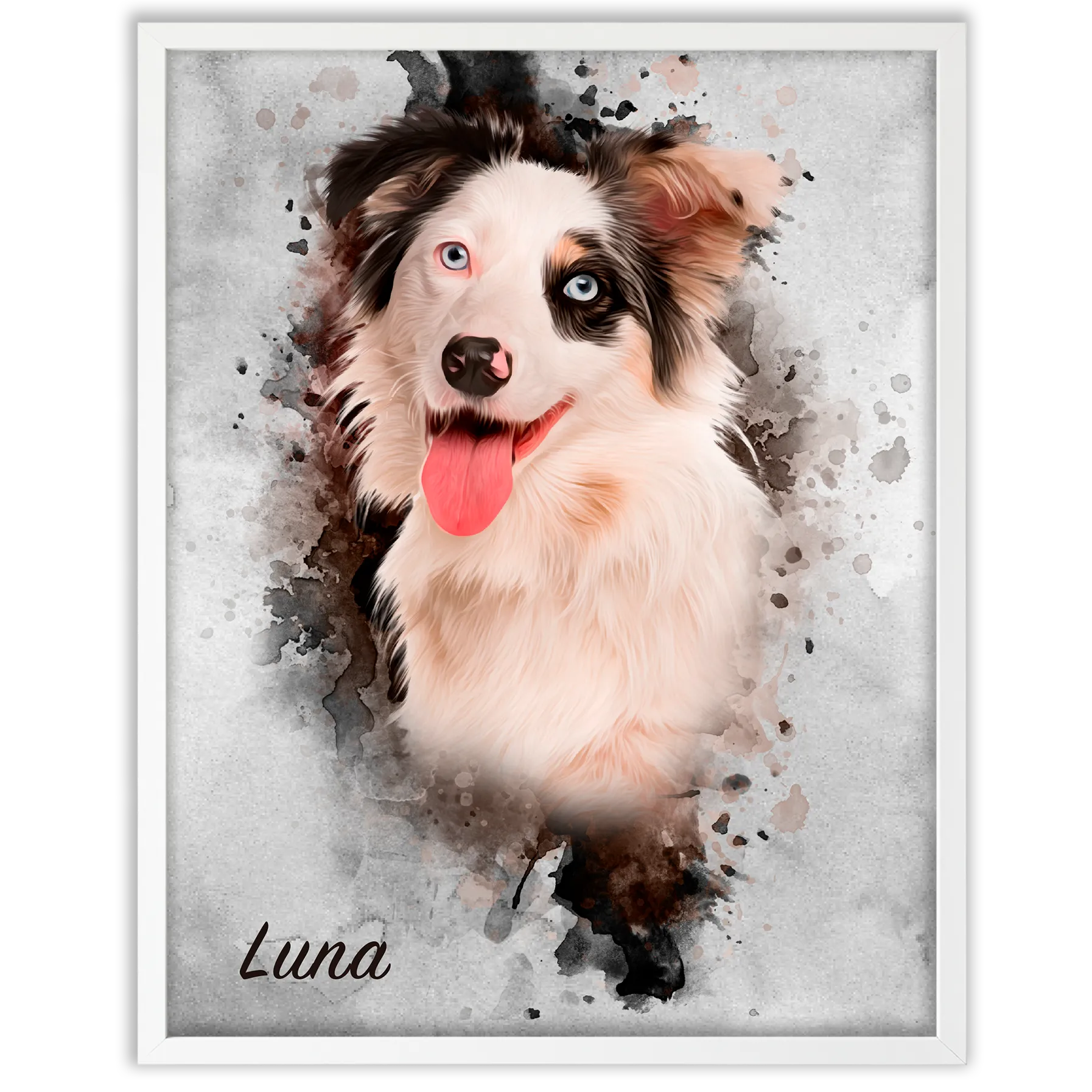 Retrato mascota personalizado