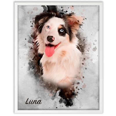 Retrato mascota personalizado