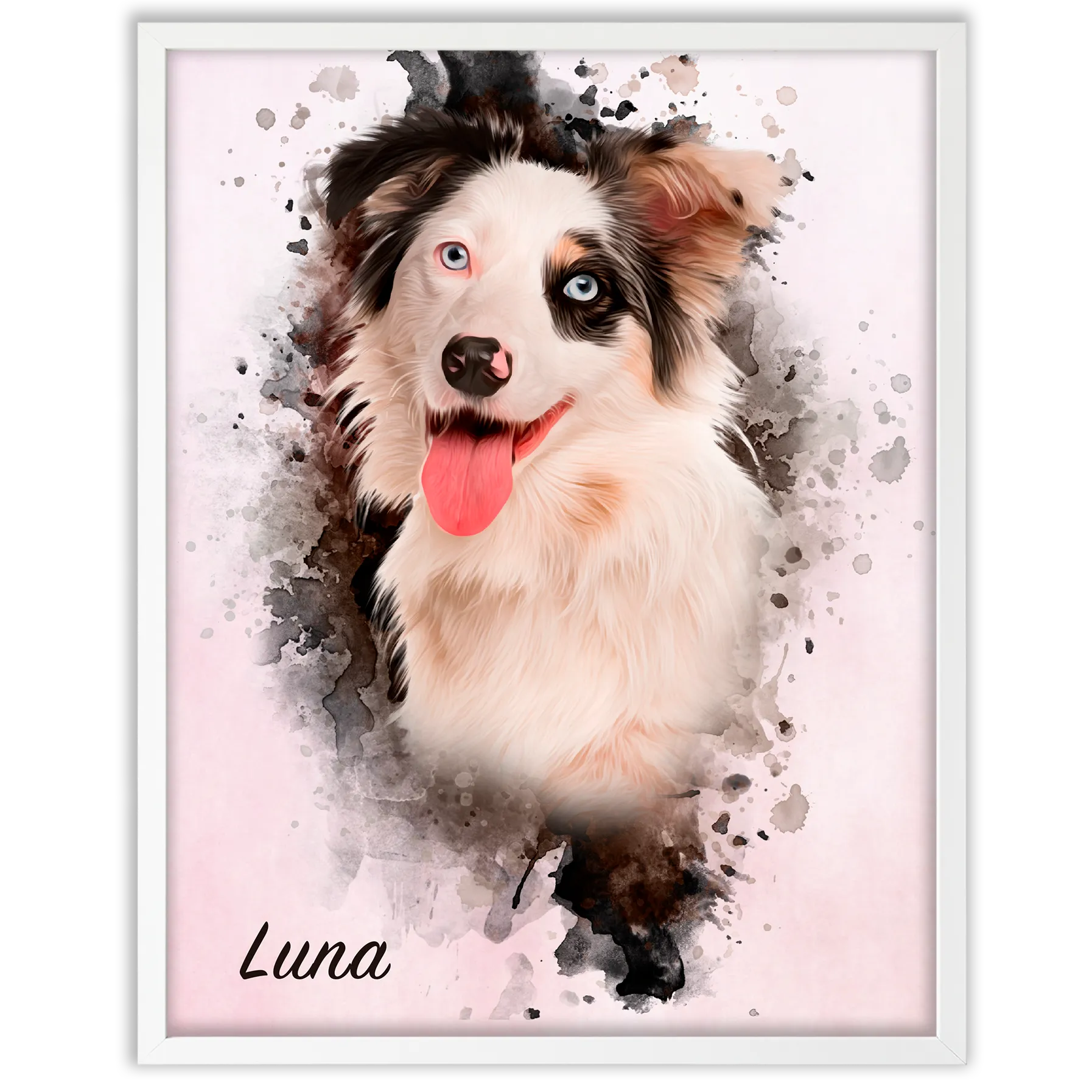 Retrato mascota personalizado