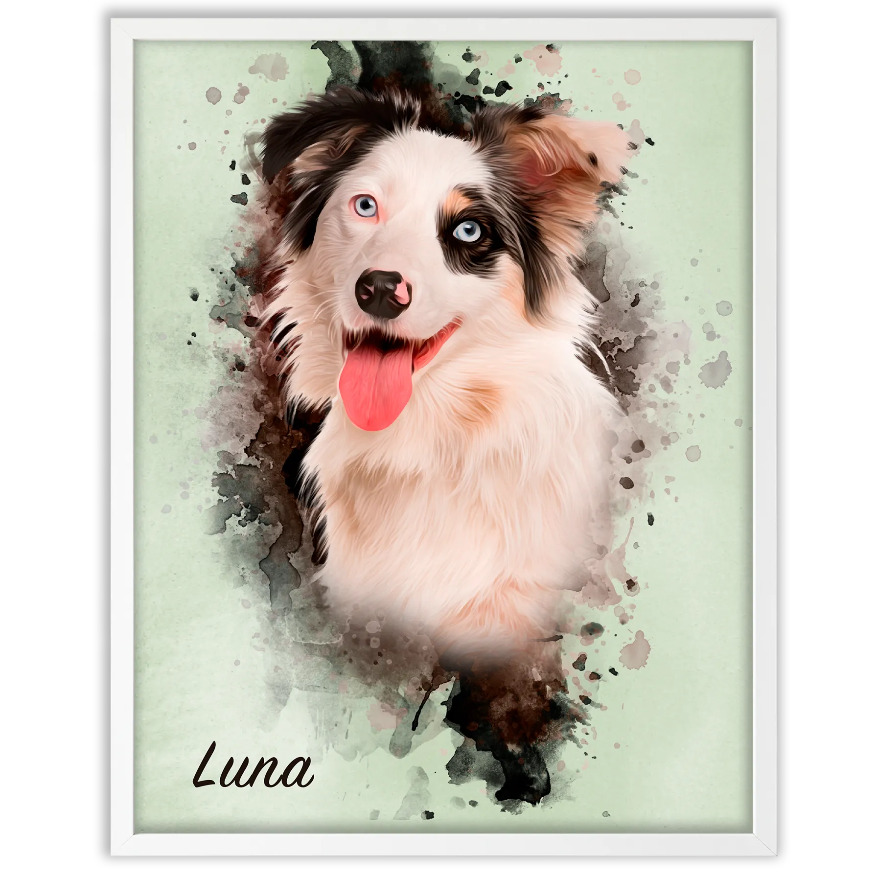 Retrato mascota personalizado