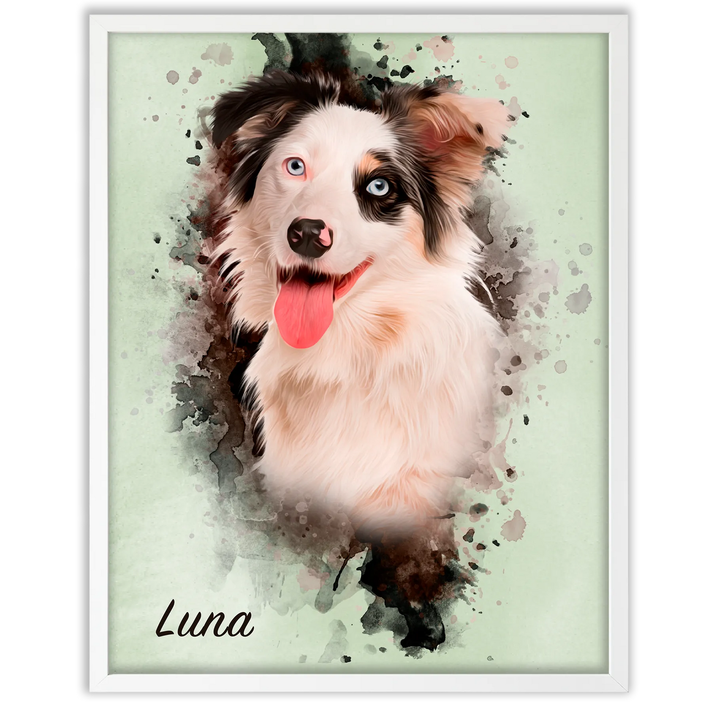 Retrato mascota personalizado