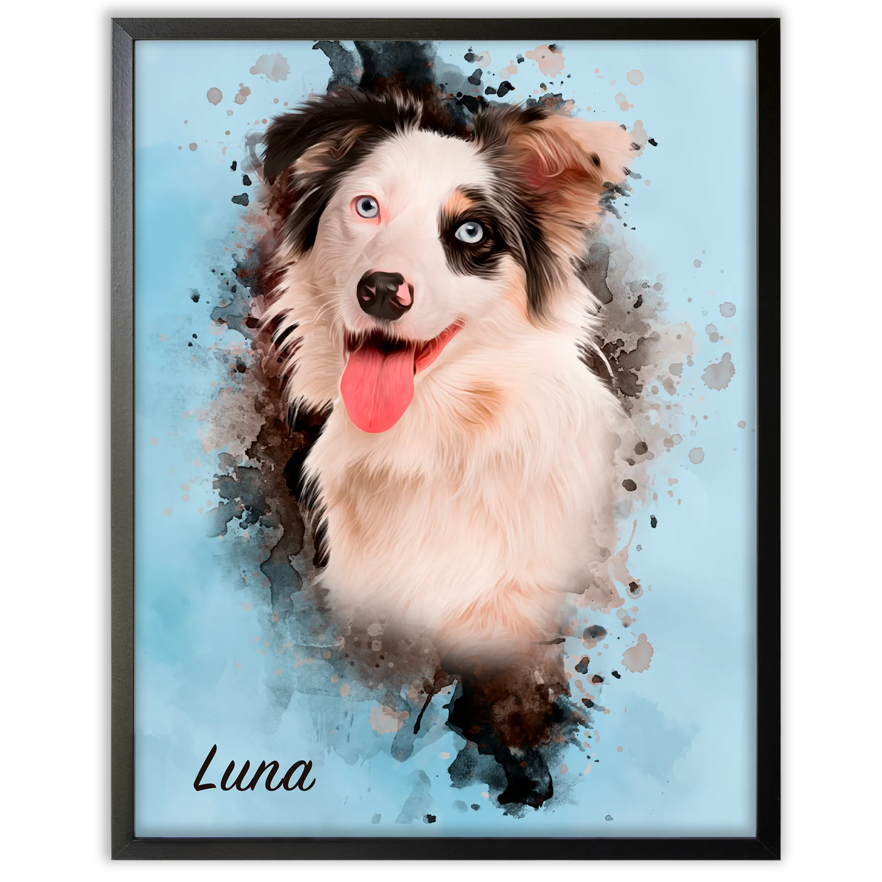 Retrato mascota personalizado