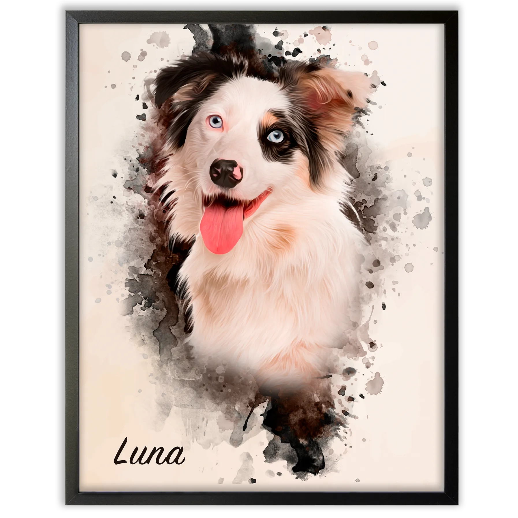 Retrato mascota personalizado