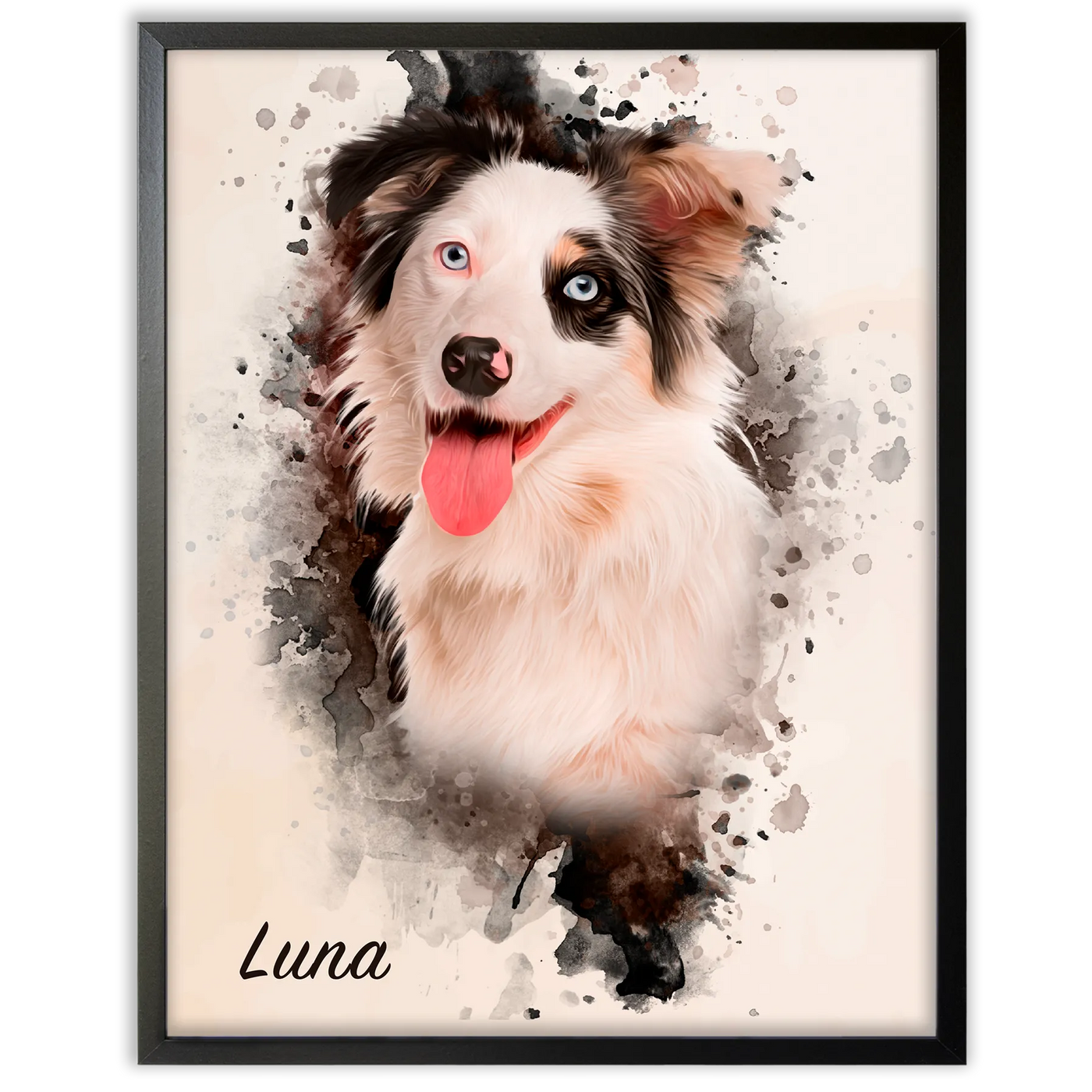 Retrato mascota personalizado