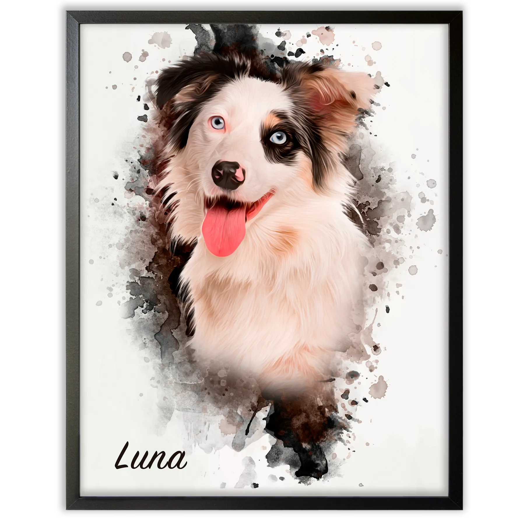Retrato mascota personalizado