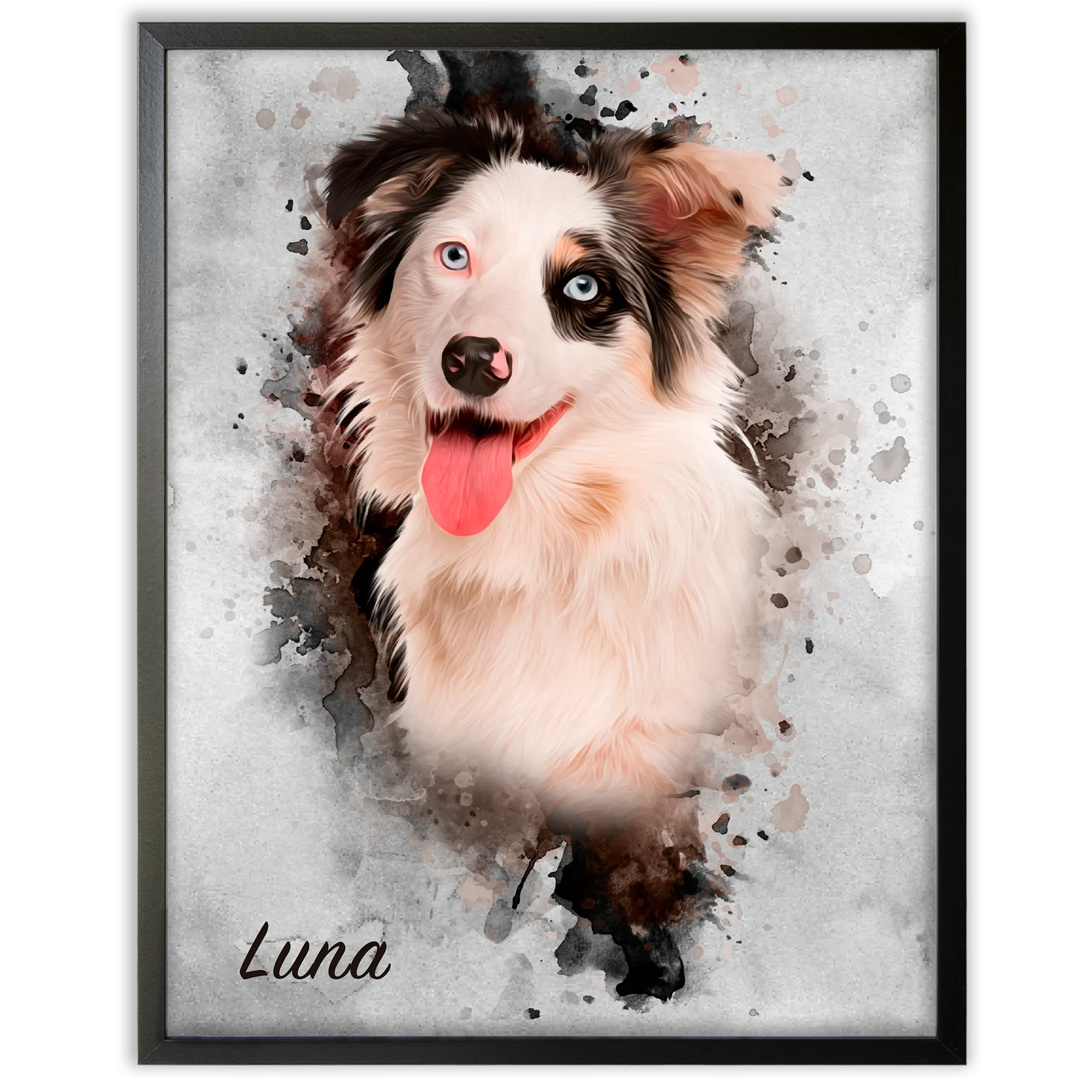 Retrato mascota personalizado
