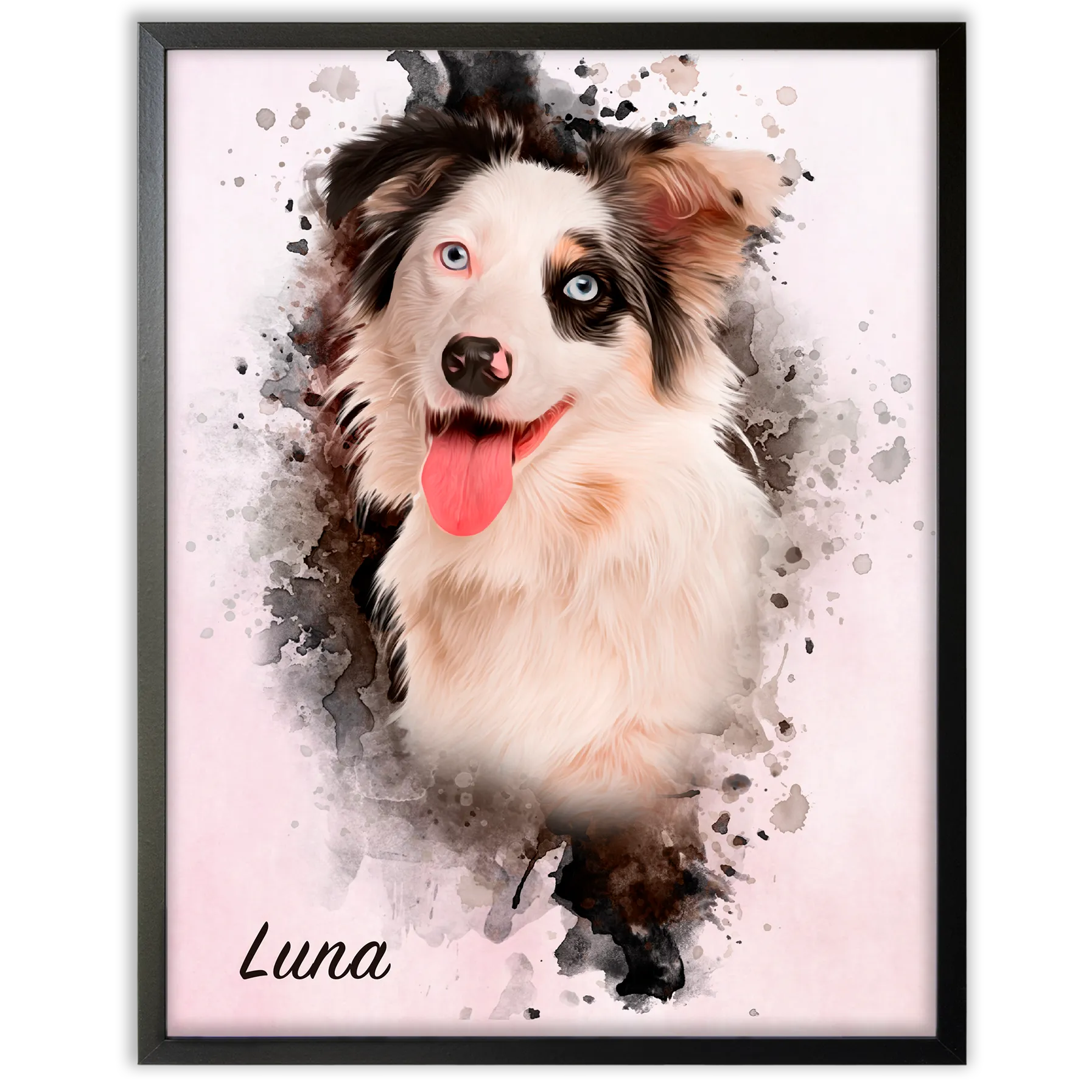 Retrato mascota personalizado