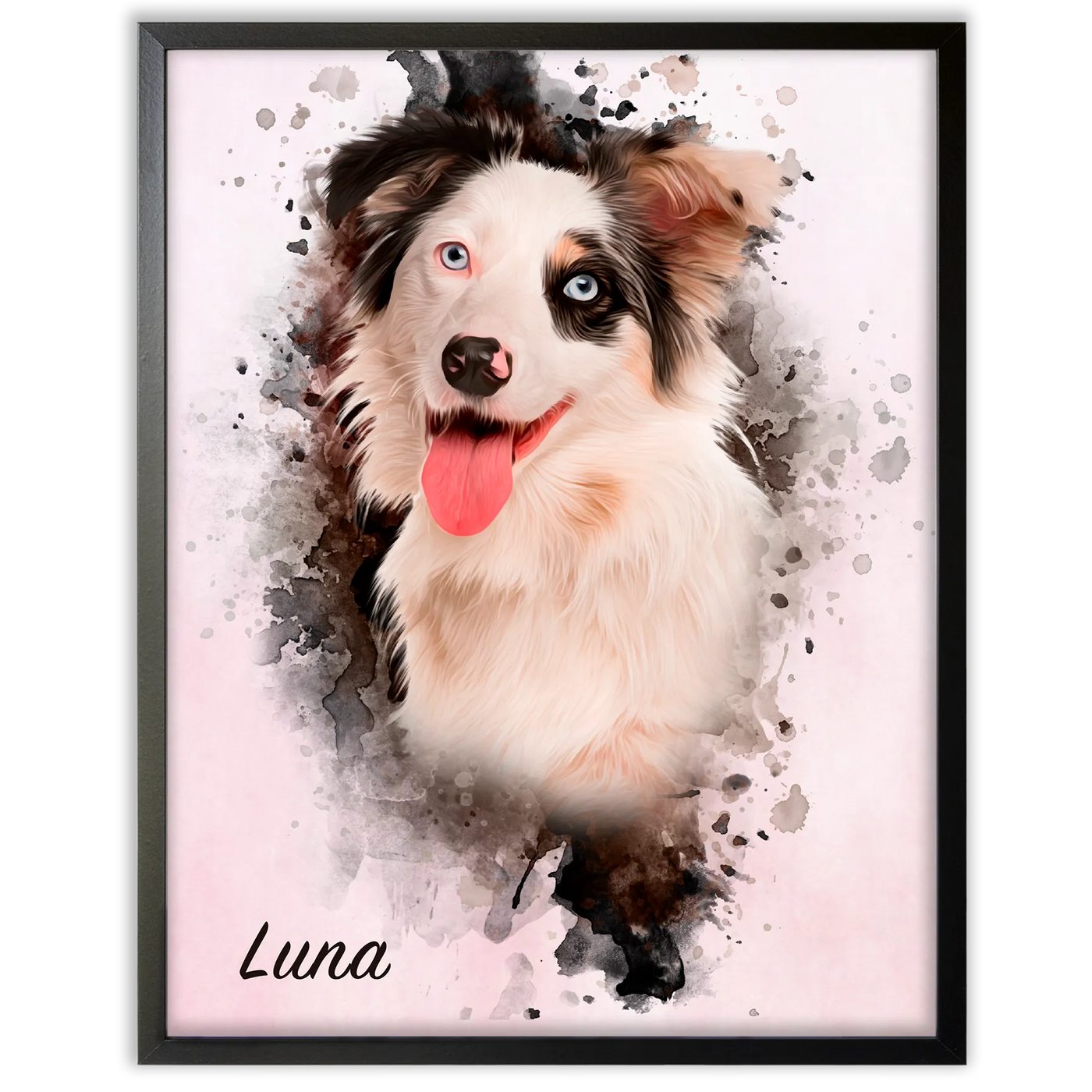 Retrato mascota personalizado