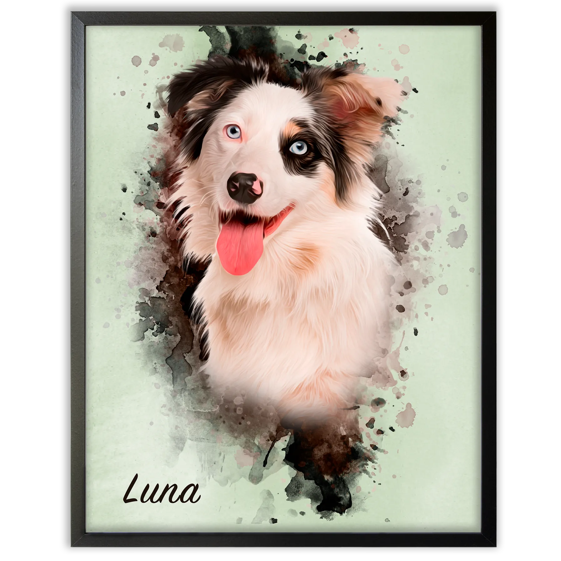 Retrato mascota personalizado