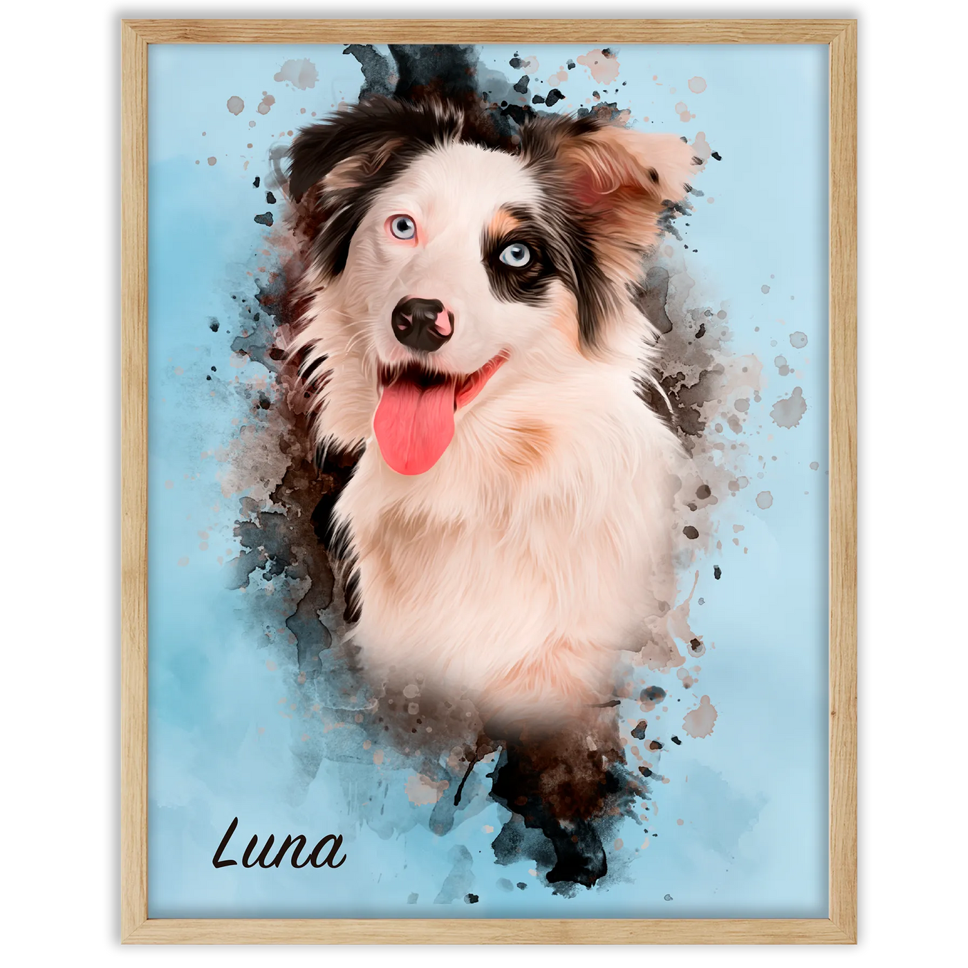 Retrato mascota personalizado