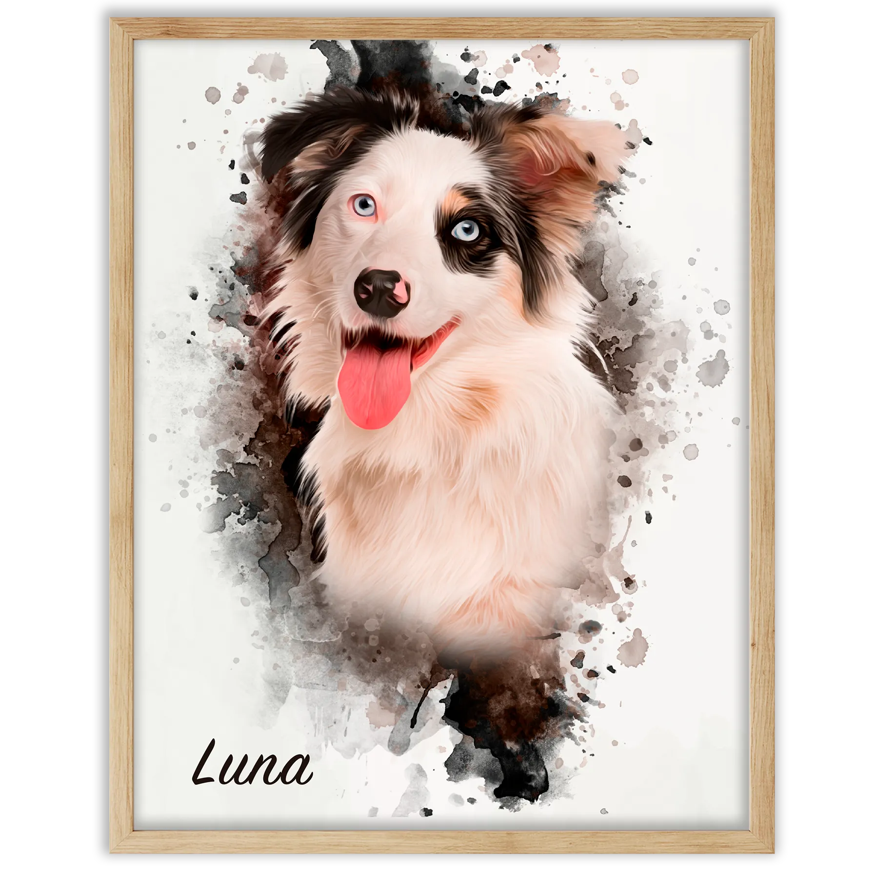 Retrato mascota personalizado