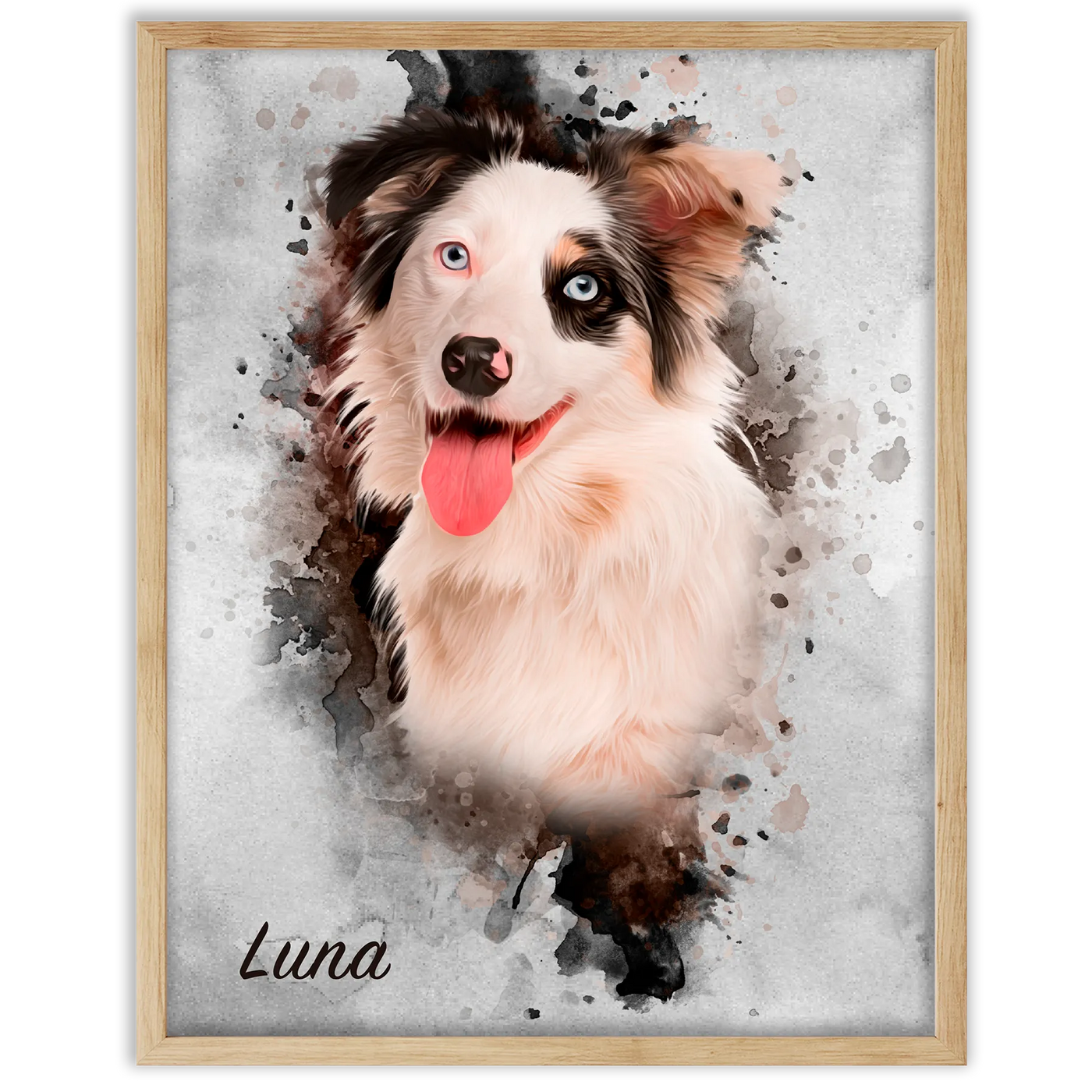 Retrato mascota personalizado