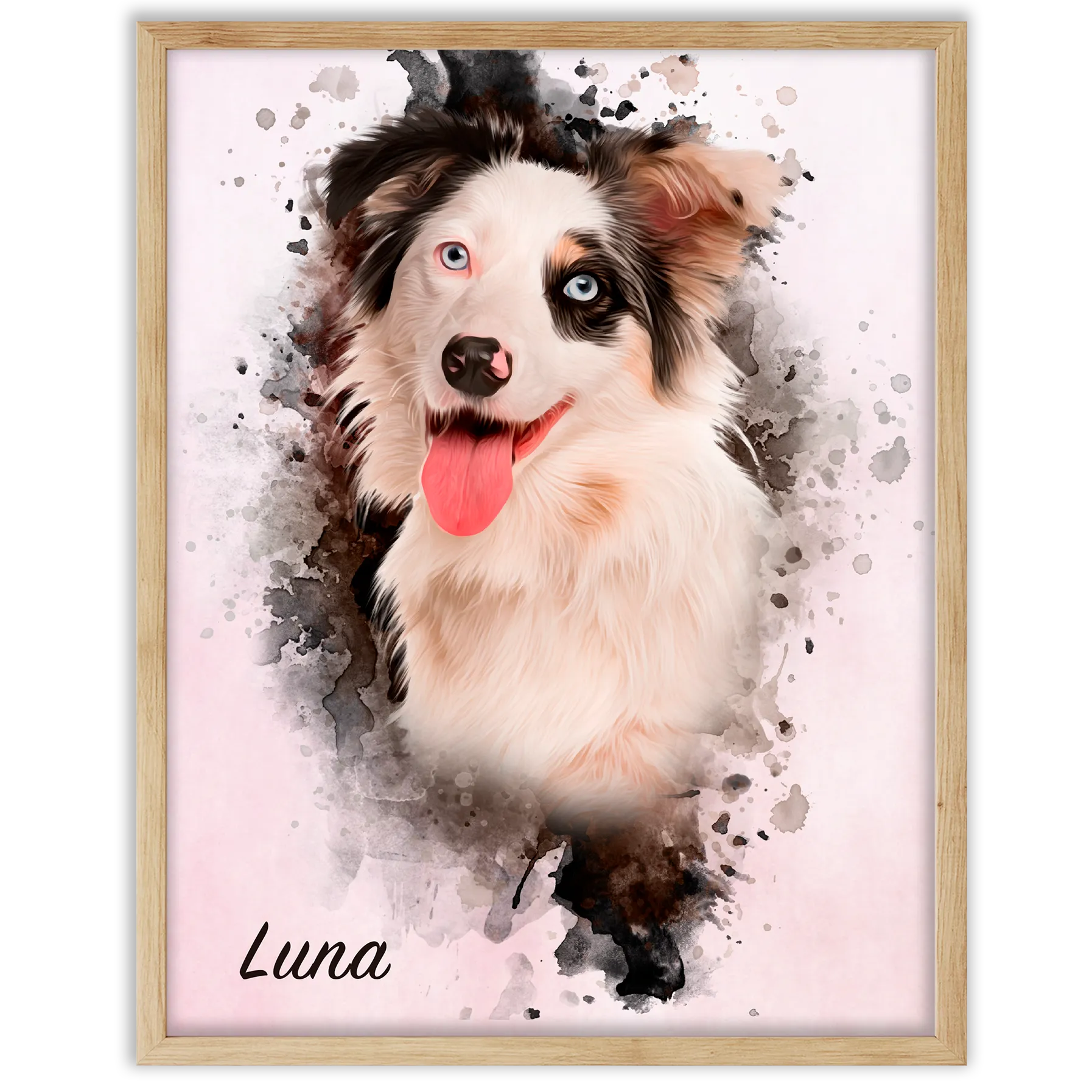 Retrato mascota personalizado
