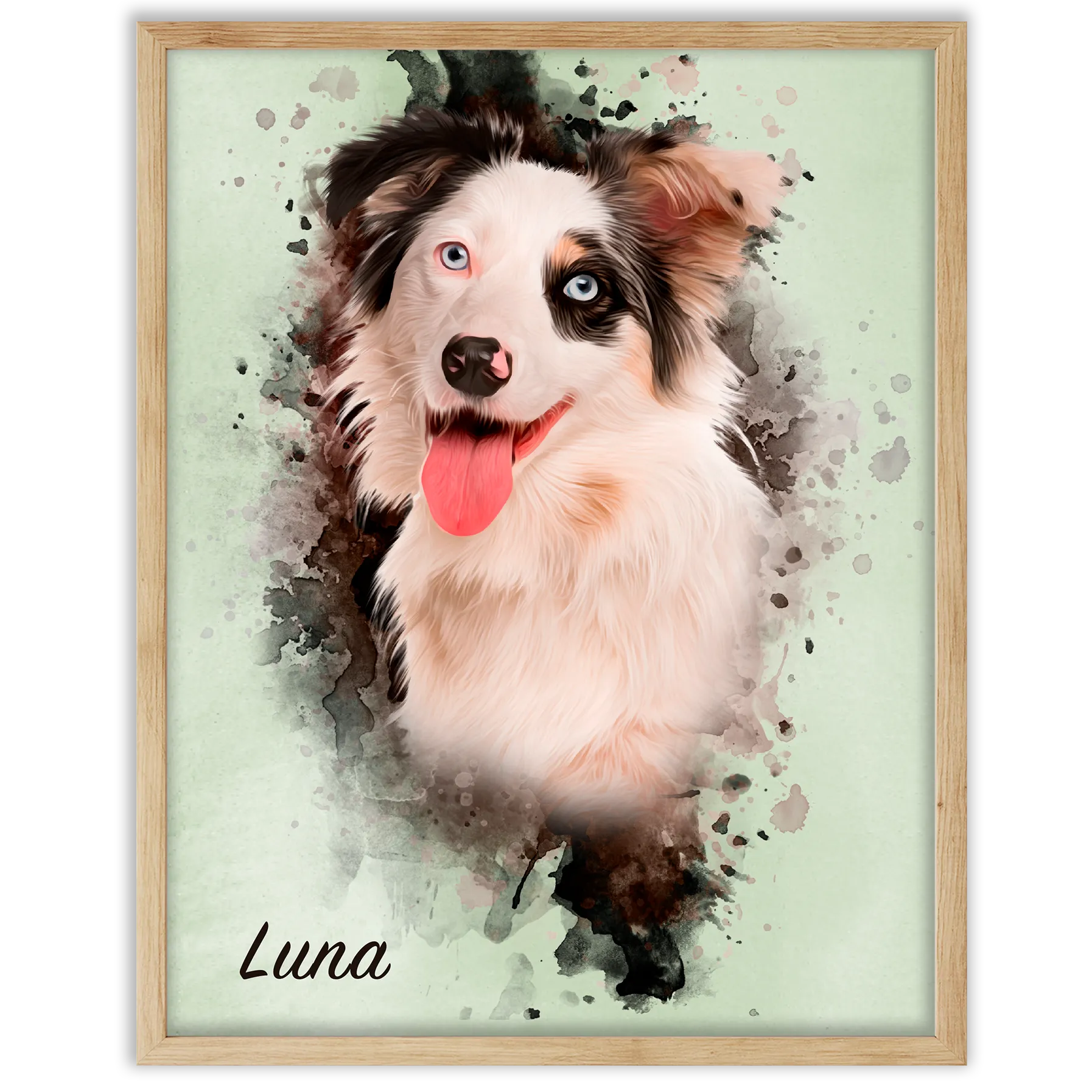 Retrato mascota personalizado