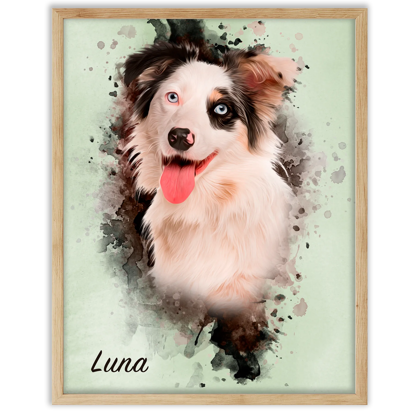 Retrato mascota personalizado