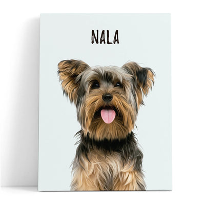 Retratos de mascotas personalizados