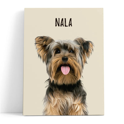 Retratos de mascotas personalizados