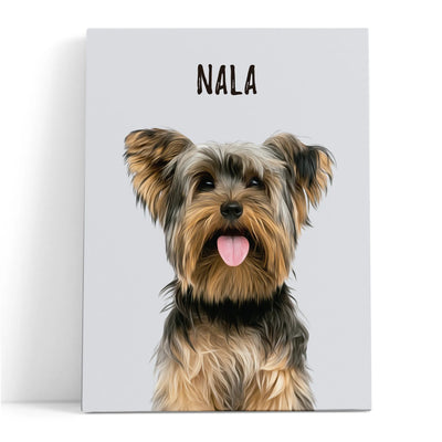 Retratos de mascotas personalizados