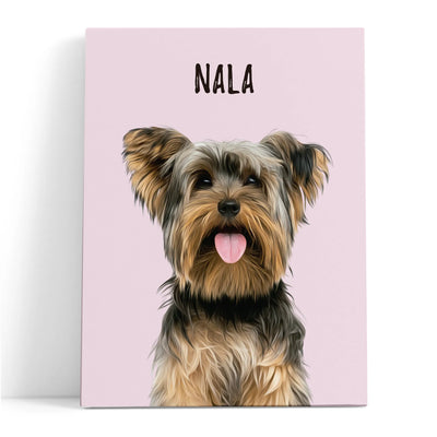 Retratos de mascotas personalizados