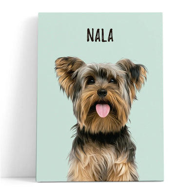 Retratos de mascotas personalizados