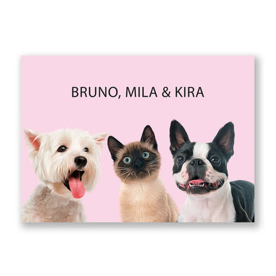 ilustración perro personalizado