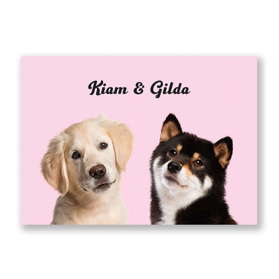 cuadros de mascotas personalizados